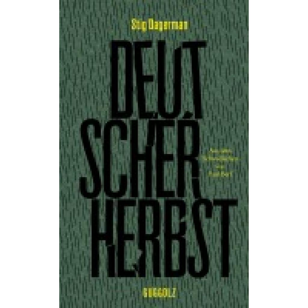 Deutscher Herbst (Dagerman, Stig)
