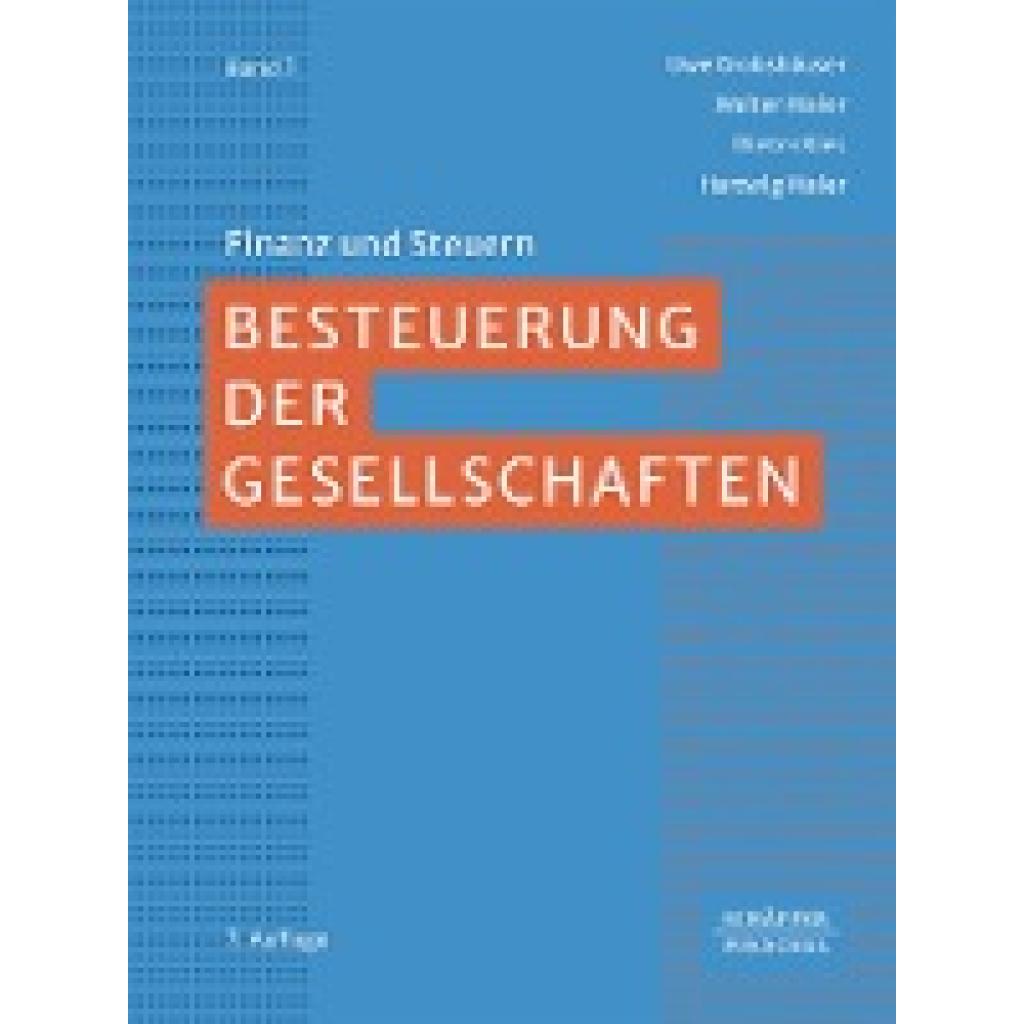 Besteuerung der Gesellschaften (Grobshäuser, Uwe~Maier, Walter~Kies, Dieter~Maier, Hartwig)