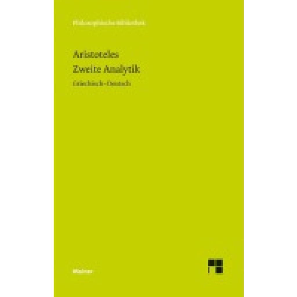 Zweite Analytik (Aristoteles)