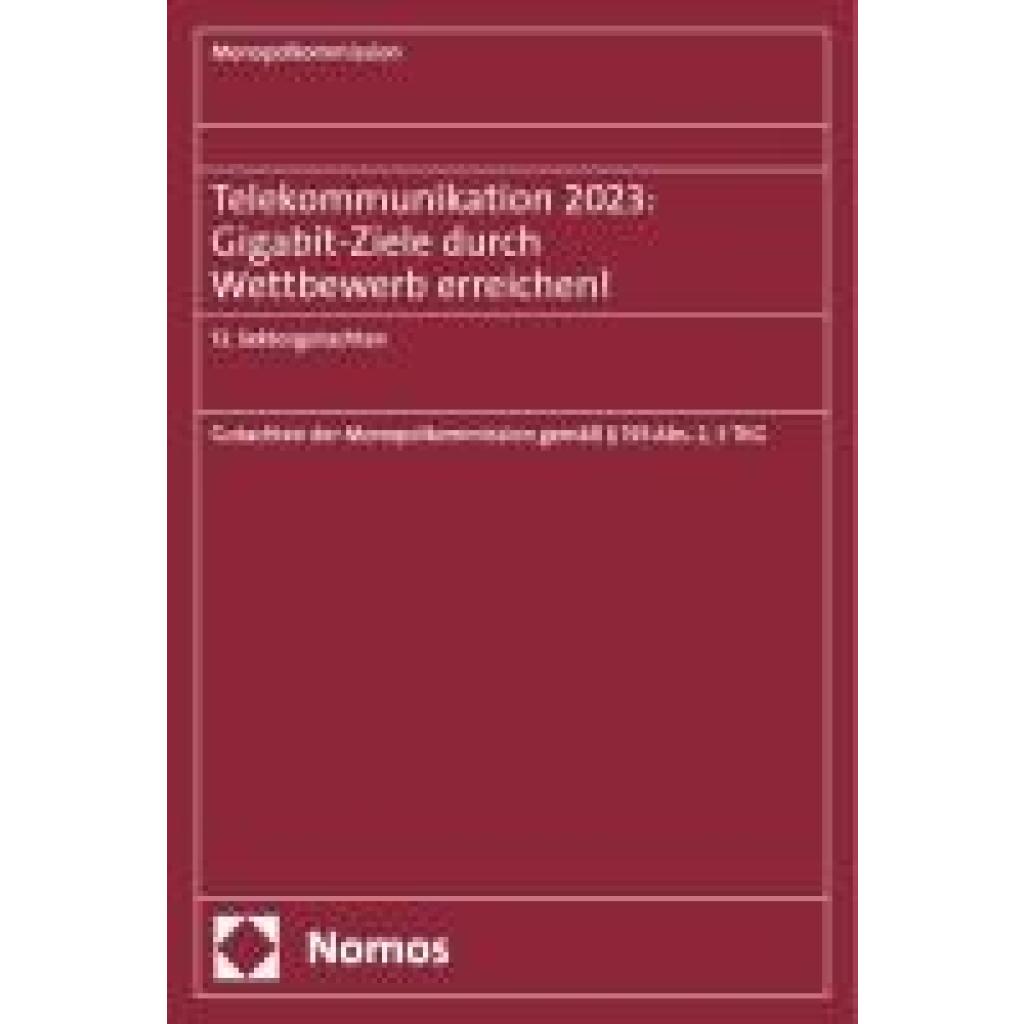 Telekommunikation 2023: Gigabit-Ziele durch Wettbewerb erreichen!