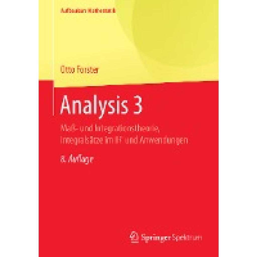 Forster, Otto: Analysis 3